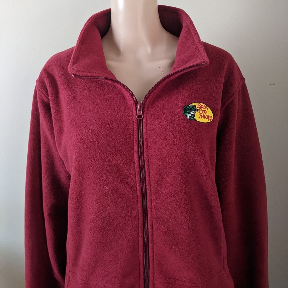Bass Pro Shops fleece zip up sweater, size 2XL